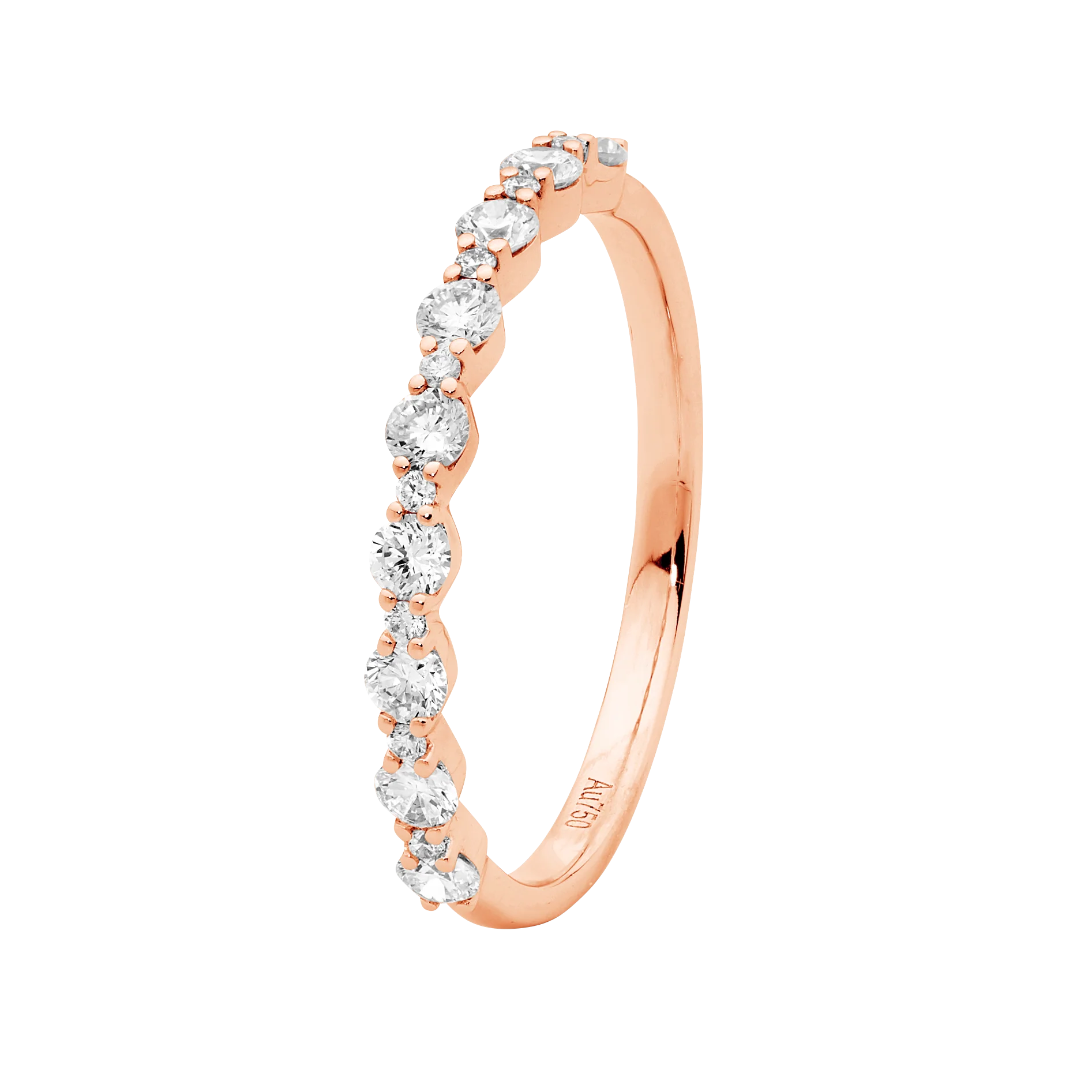 Alternate Brilliant Fine Diamond Band - Image 3