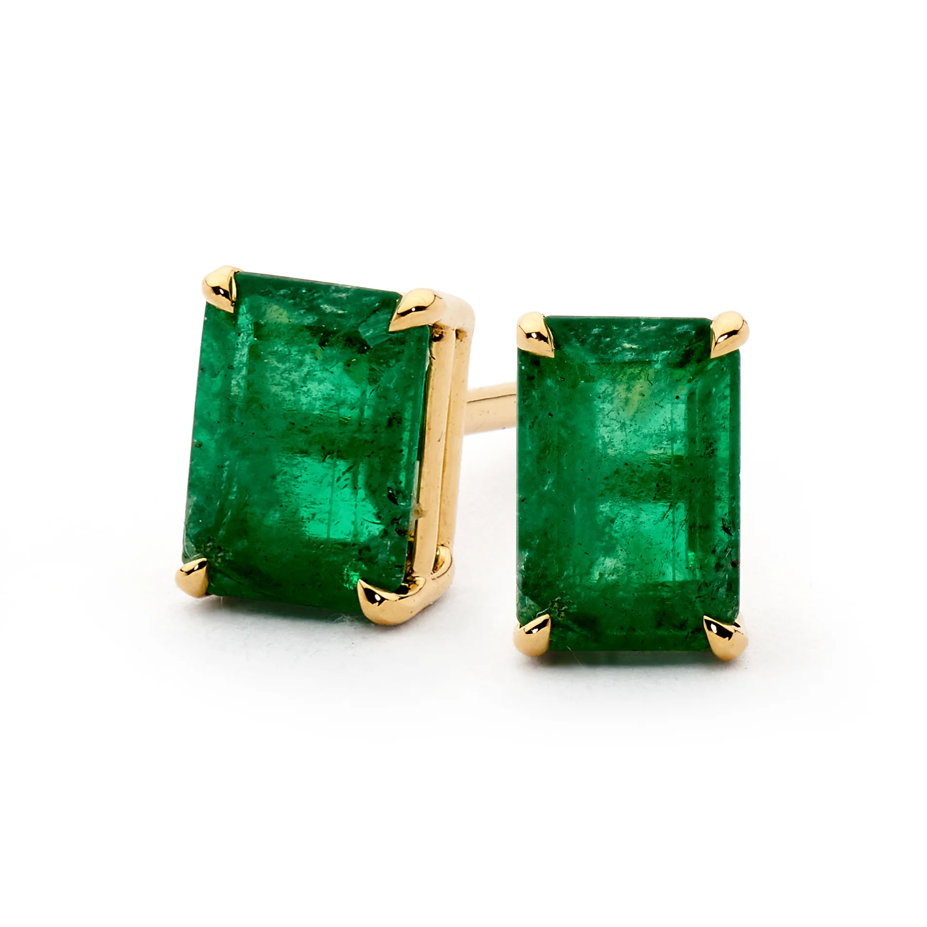 Emerald Cut Studs - Image 2