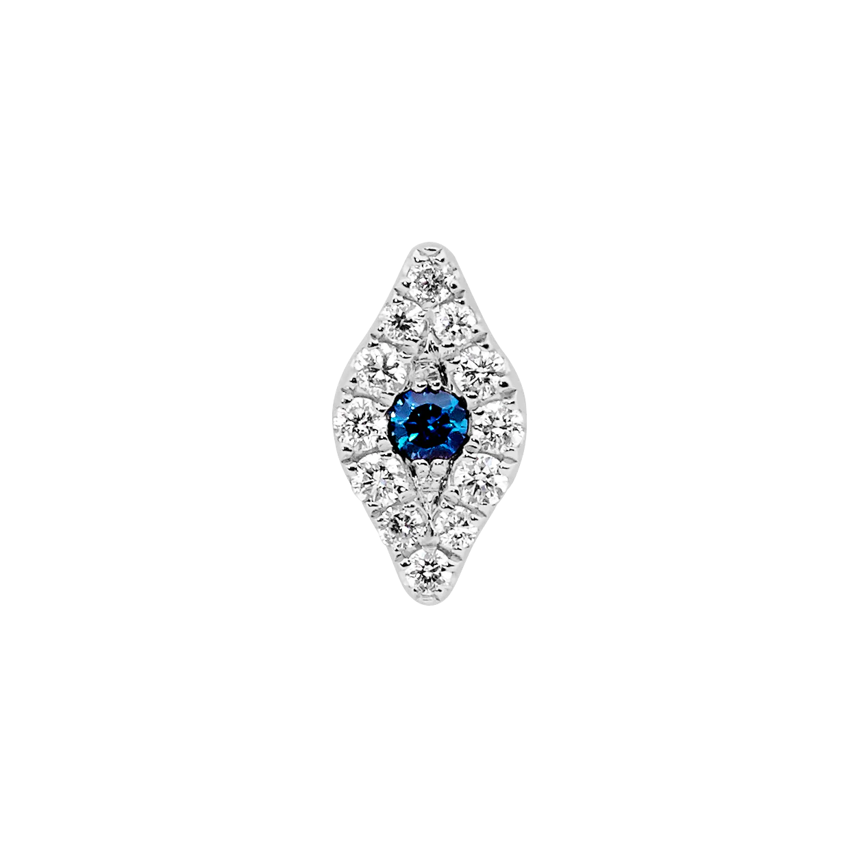 Evil Eye Single Stud