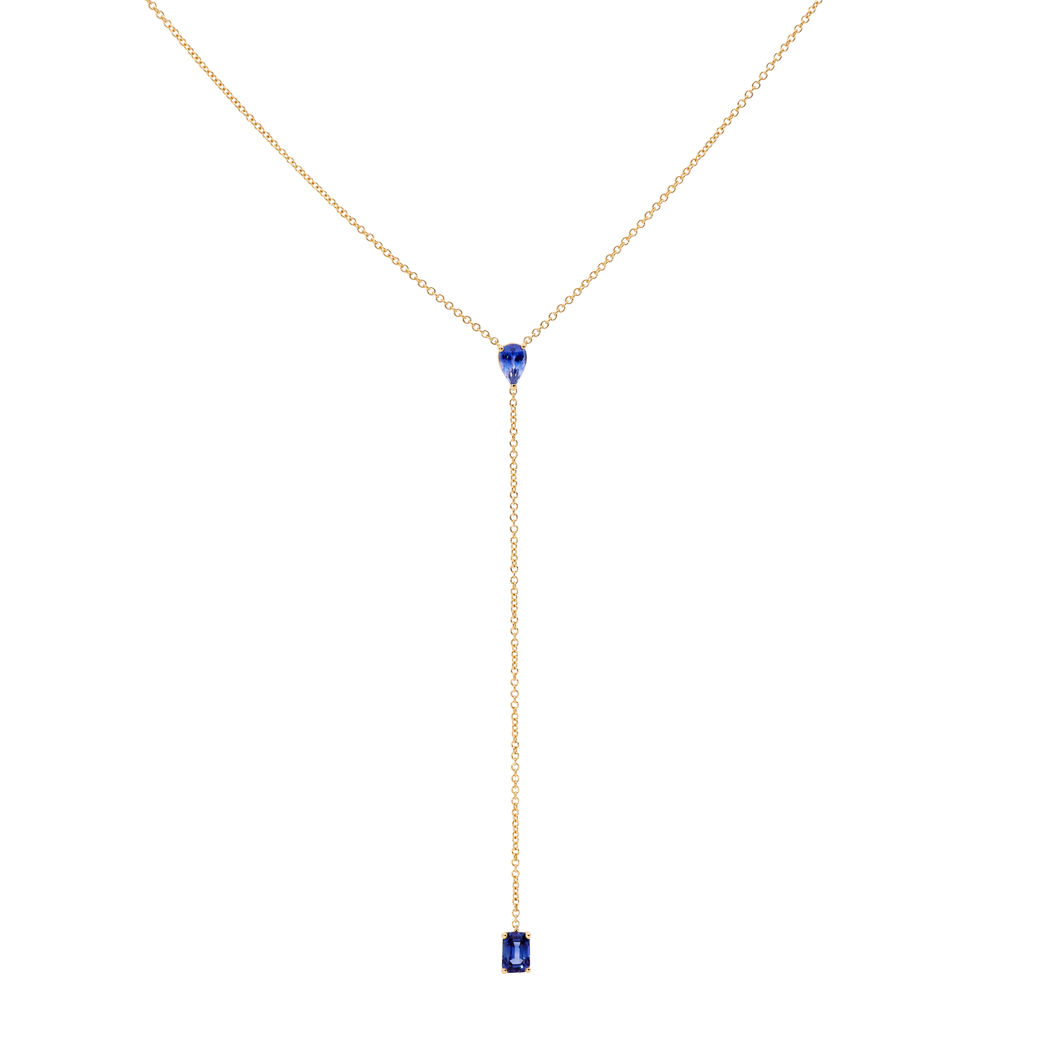 Gemstone Drop Pendant - Image 3
