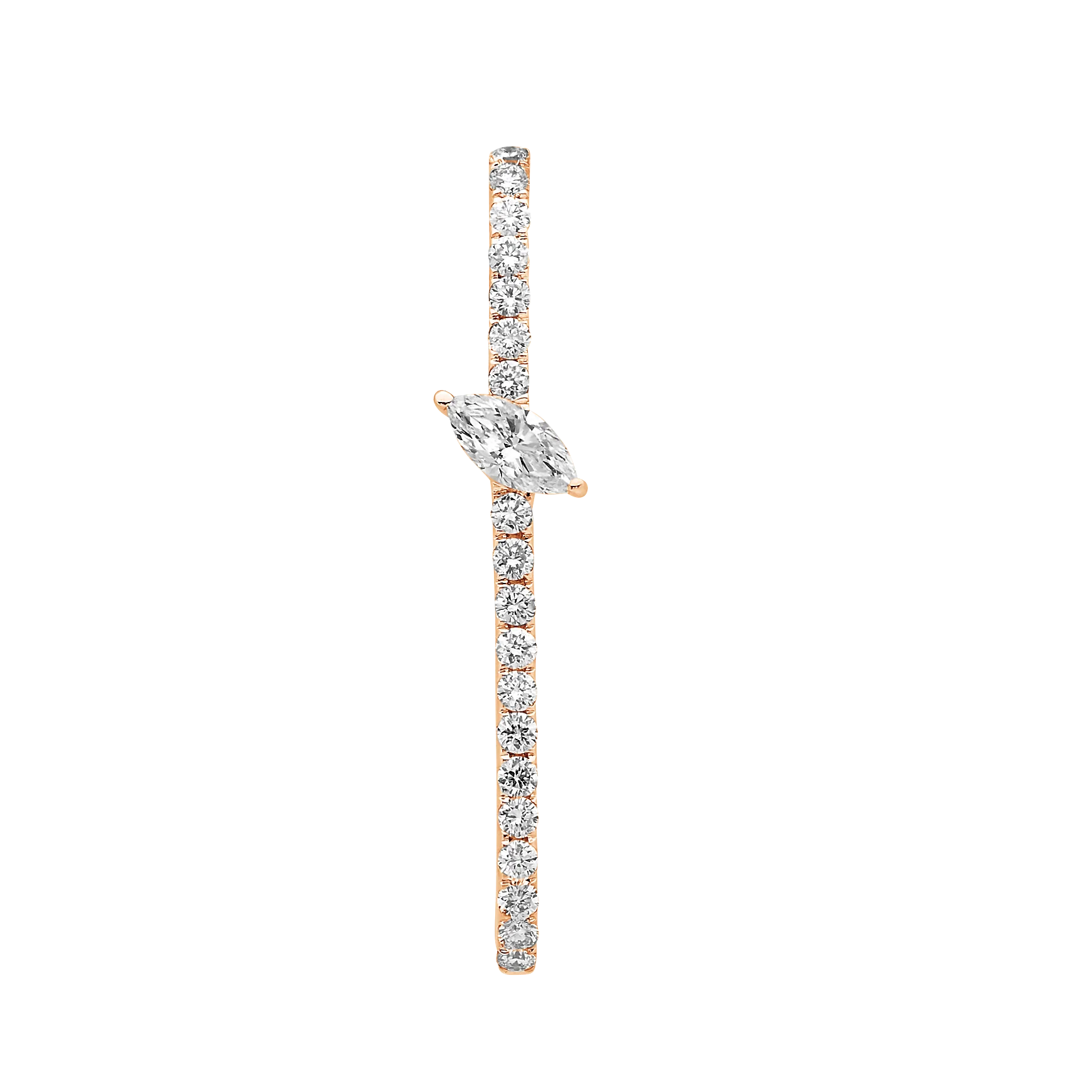 LIGHTBEAM BAR SINGLE EARRING