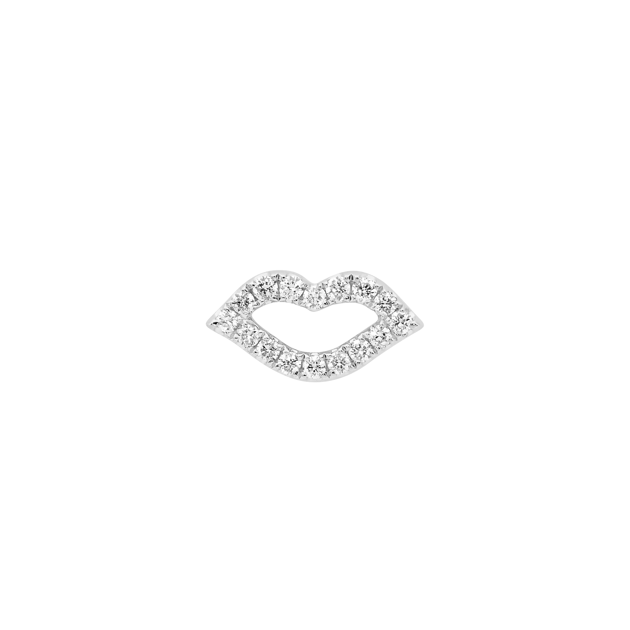 Lips Single Stud