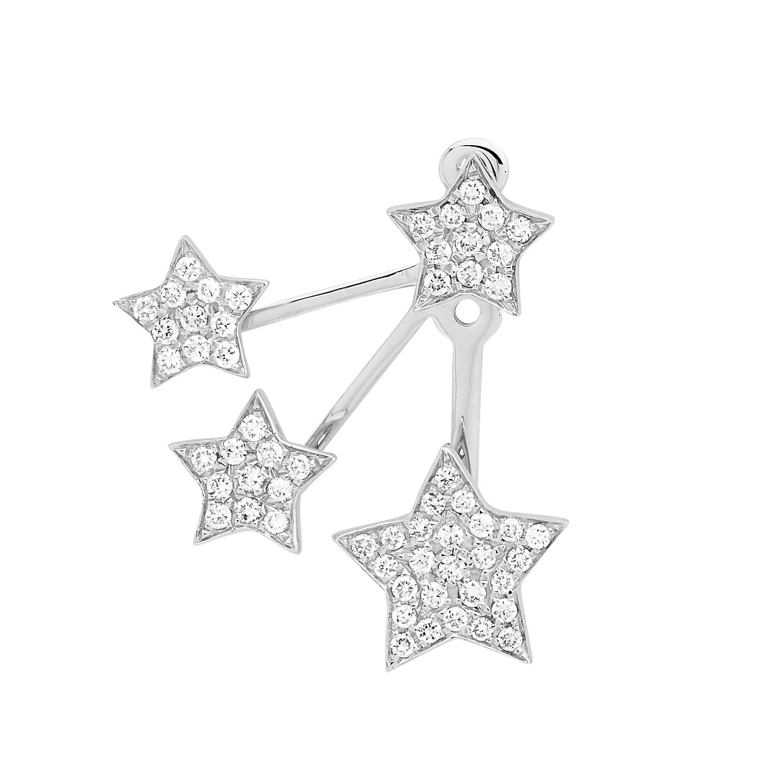 METEORITE SINGLE EARRING