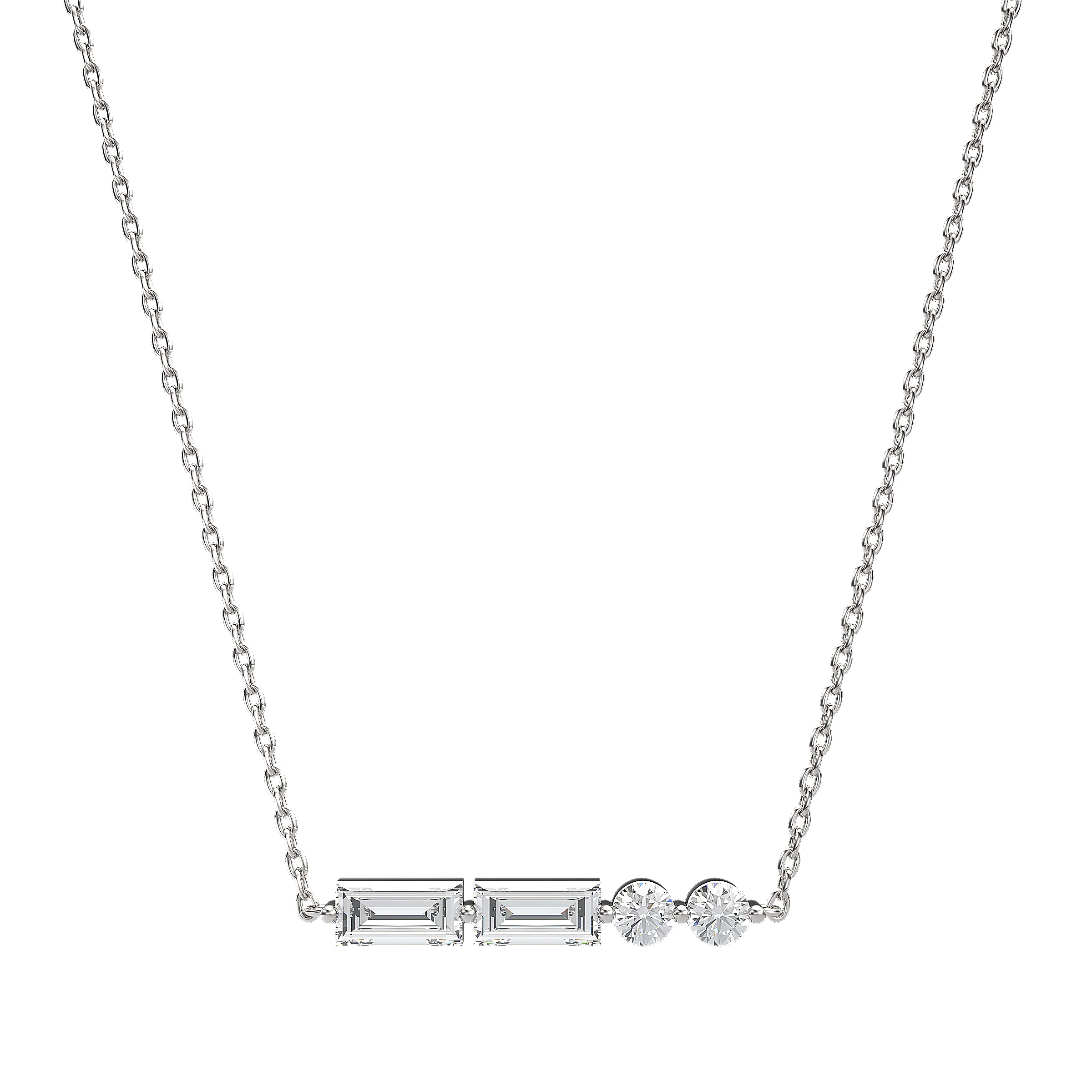 Morse Code Initial Necklace - Image 100