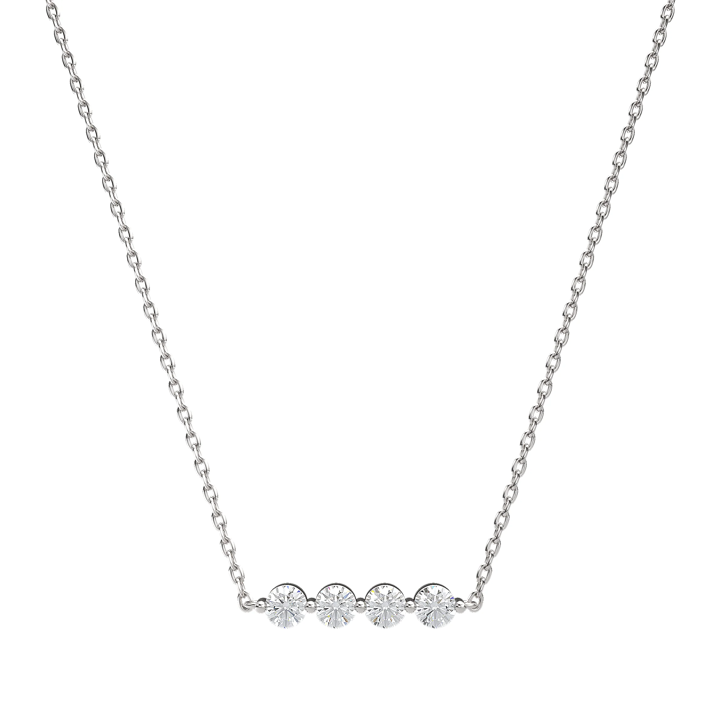 Morse Code Initial Necklace - Image 48