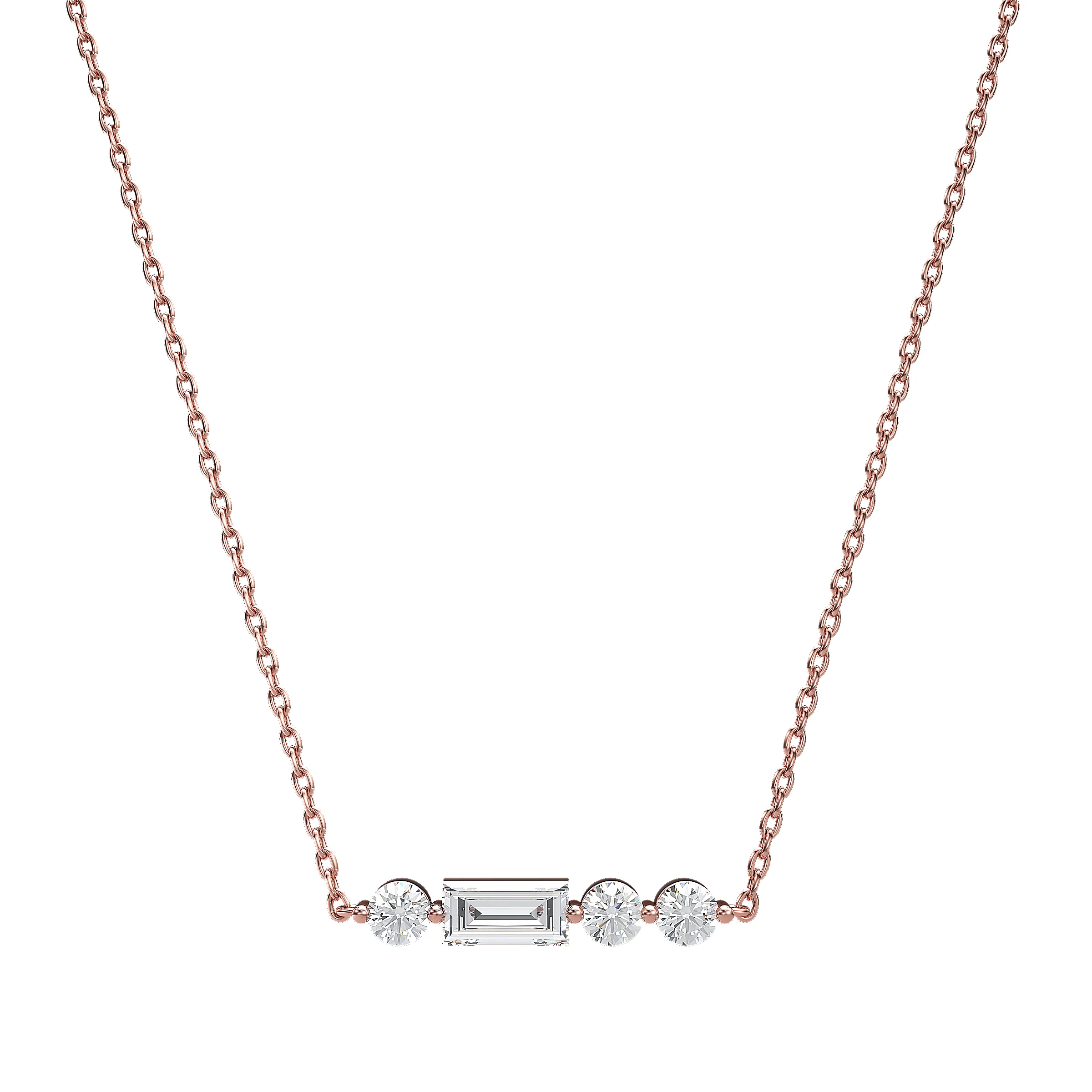 Morse Code Initial Necklace - Image 62