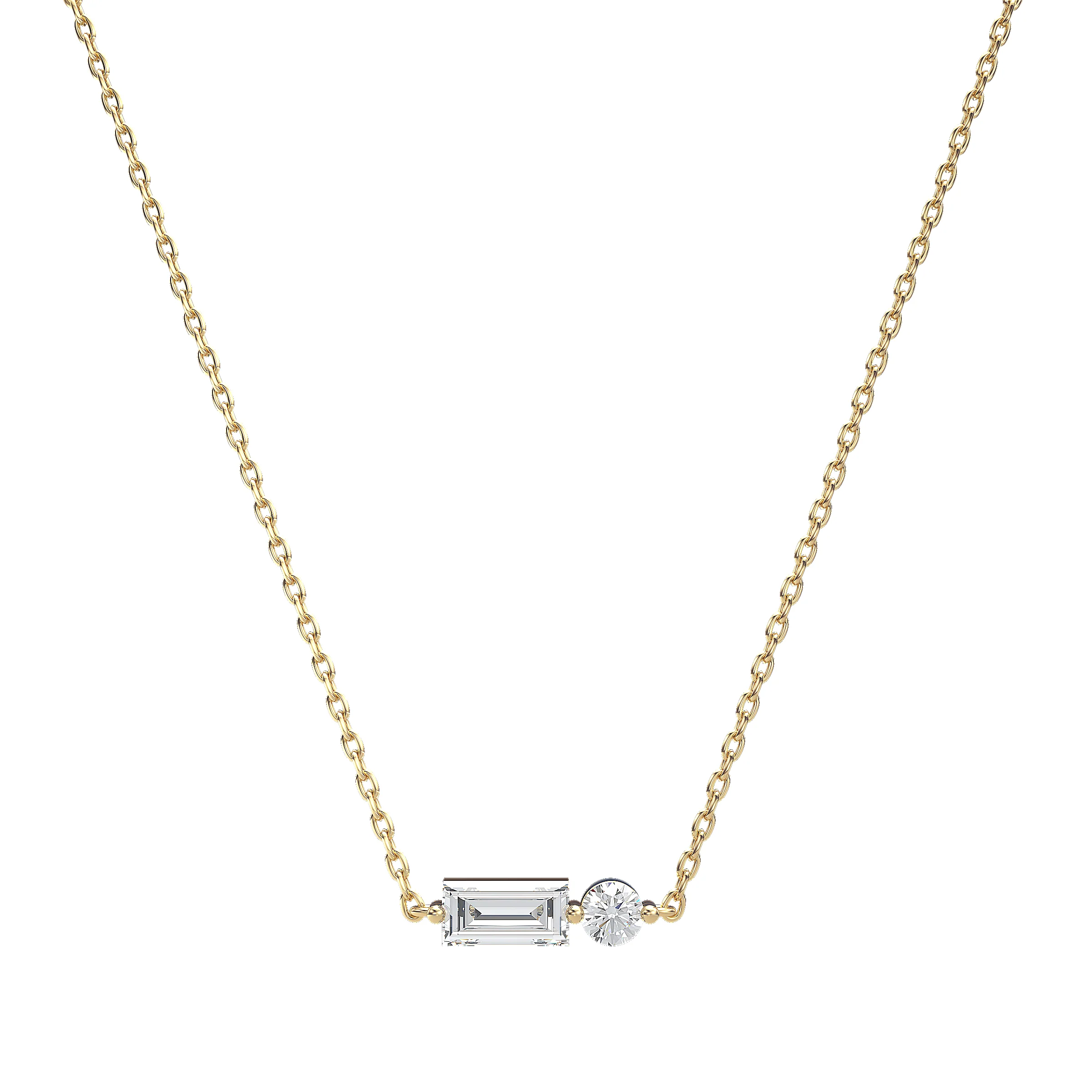 Morse Code Initial Necklace - Image 67