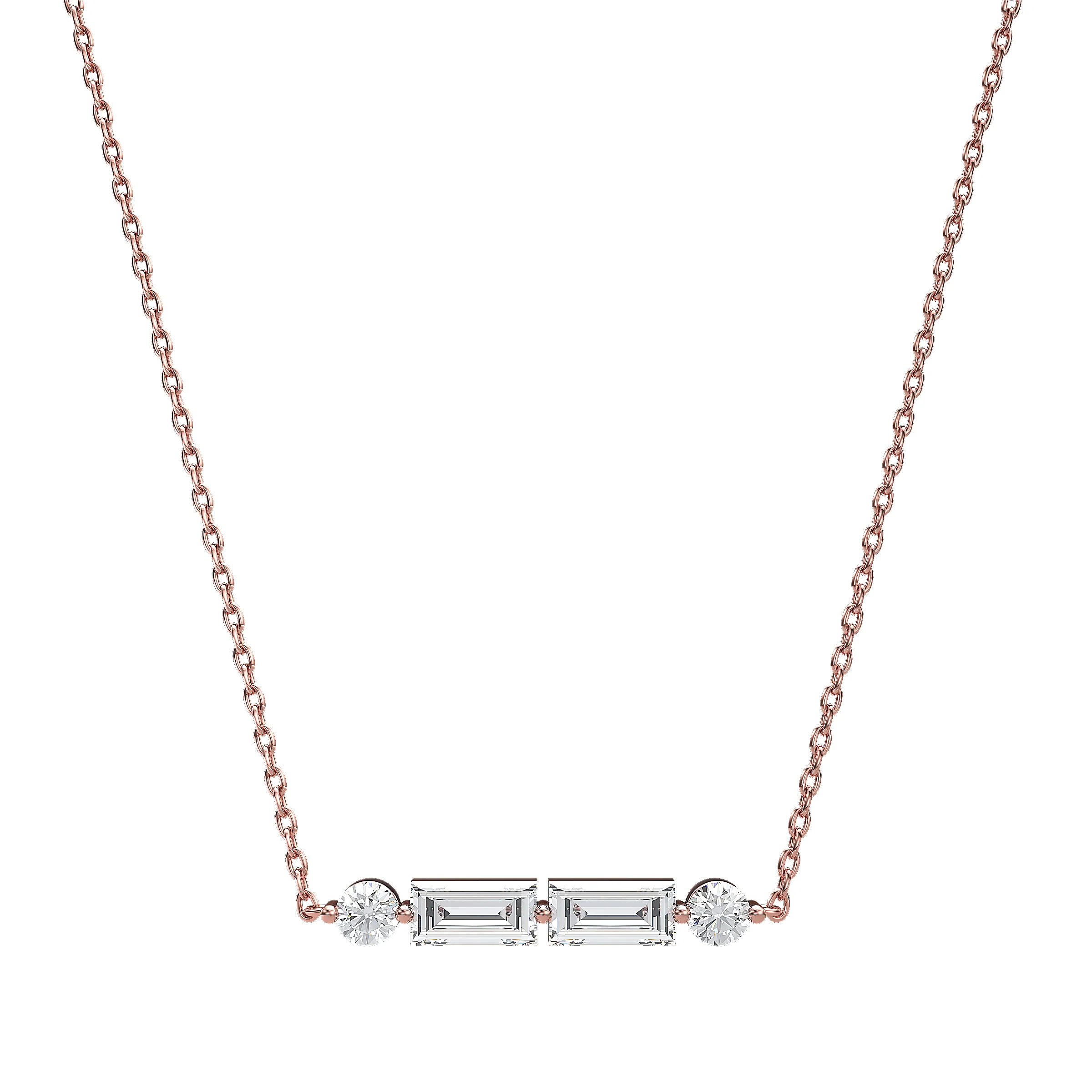 Morse Code Initial Necklace - Image 74