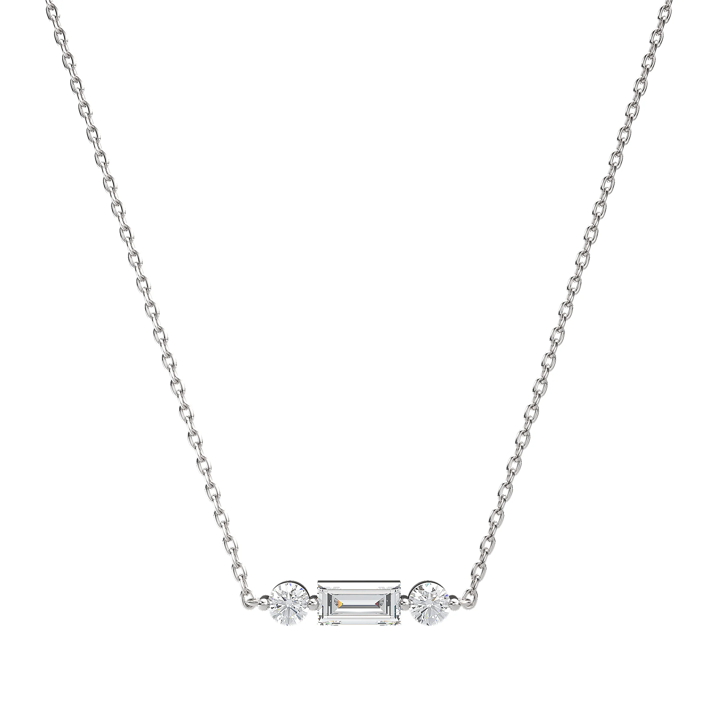 Morse Code Initial Necklace - Image 77