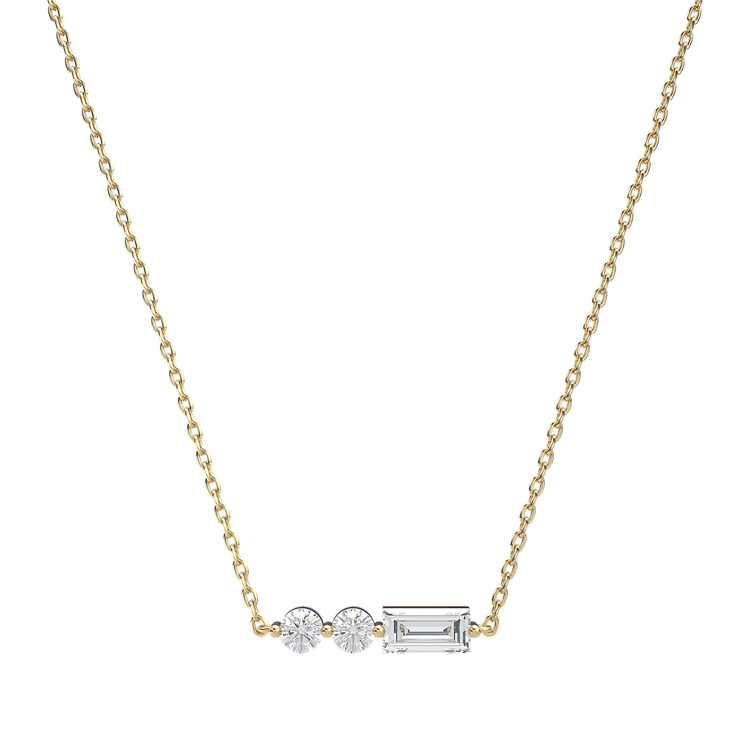Morse Code Initial Necklace - Image 87