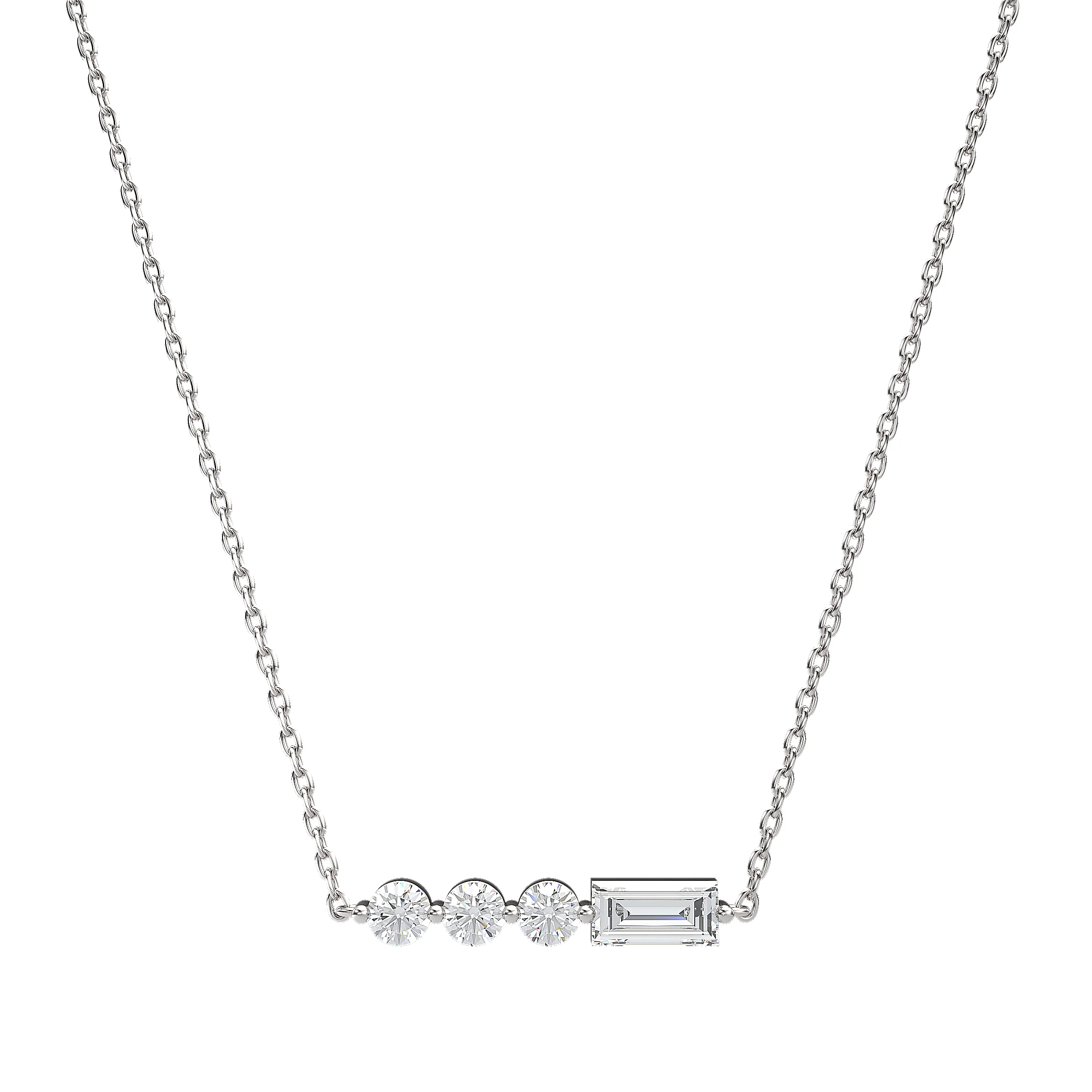 Morse Code Initial Necklace - Image 89