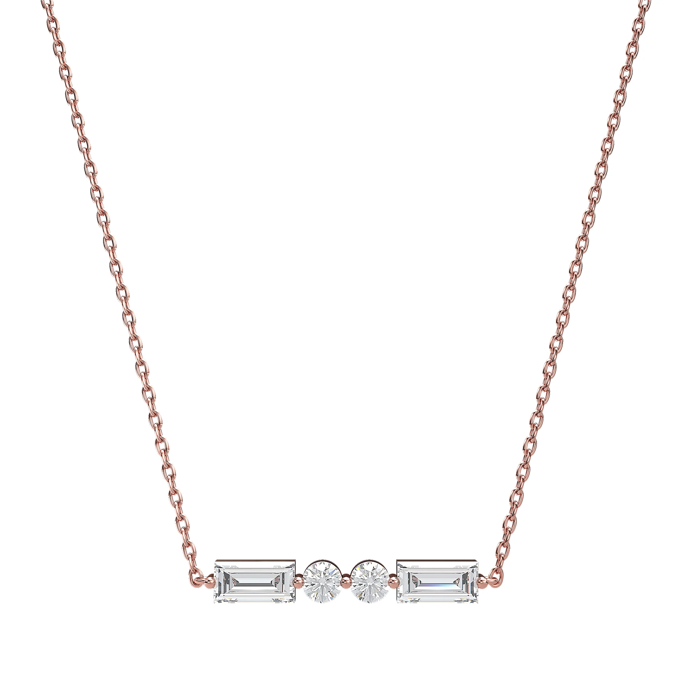 Morse Code Initial Necklace - Image 96
