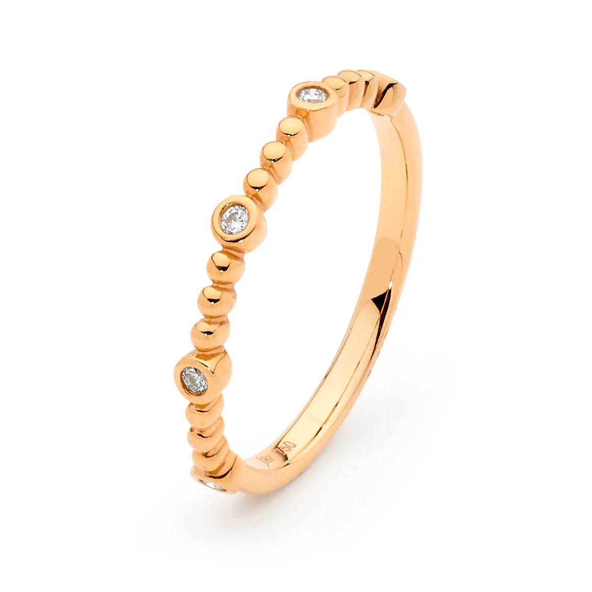 Ornate Fine Diamond Band